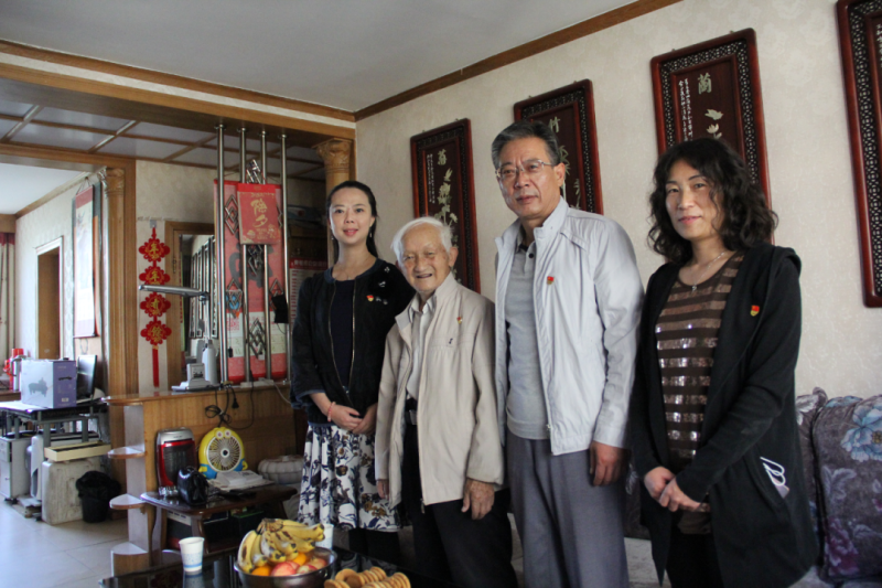 中共青海省第三建筑工程有限公司支部委員會開展“走訪慰問暖人心，紅色精神永傳承”活動