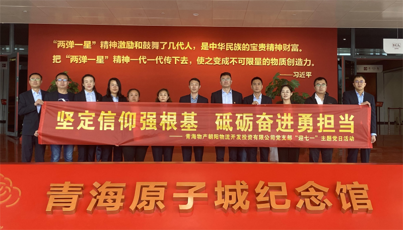 堅(jiān)定信仰強(qiáng)根基，砥礪奮進(jìn)勇?lián)?dāng) 朝物開投公司黨支部開展迎“七一”主題黨日活動(dòng)