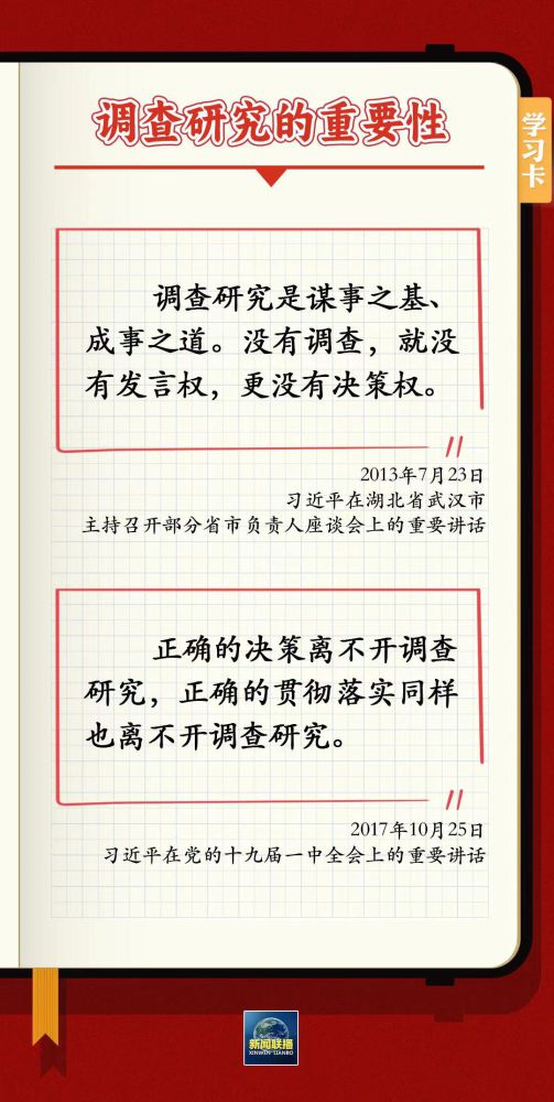 學習卡丨如何深入調(diào)查研究？跟總書記學習“五字訣”