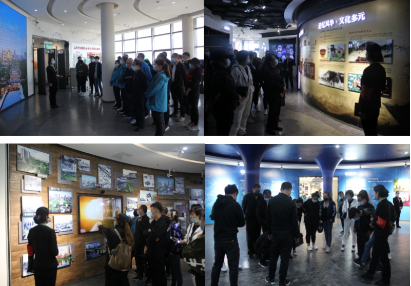 三建公司、現(xiàn)代物流公司黨支部聯(lián)合開展“參觀愛國教育基地，弘揚愛國主義精神”活動